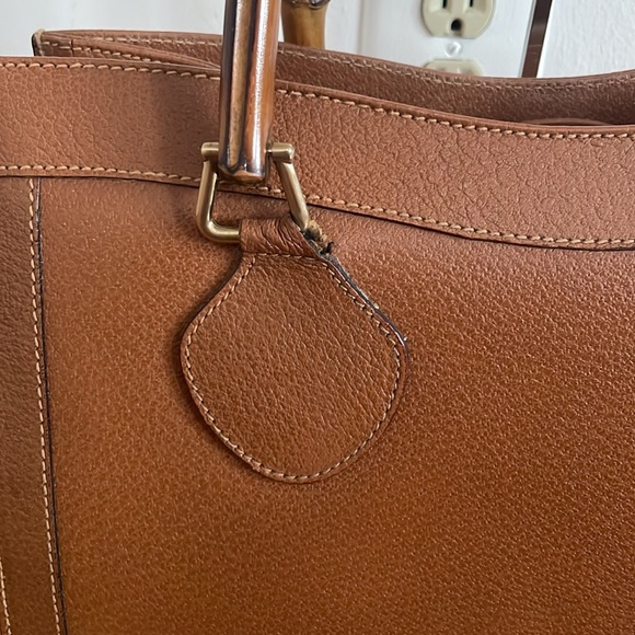 Gucci Diana Tan Leather Tote - Picture 8 of 16